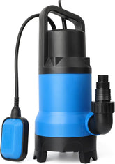 1.5HP Handy Utility Pump Submersible Water Pump 4500GPH High Flow to Remove Clean/Dirty Water for Swimming Pool Pond Hot Tub Flooded House Rain Barrel with 25ft Long Power Cord