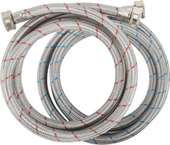 Tankless Water Heater Flushing Kit Includes 1/2HP Submersible Utility Water Pump,Two 3/4"GHT x 6' Stainless Steel Color Coded Hoses and 3.5Gallon Pail